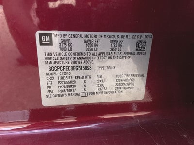 2014 Chevrolet Silverado LT PLUS PKG, 20 IN WHEELS, HEATED SEATS