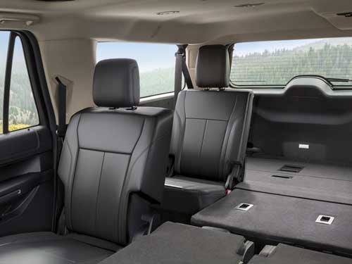 2023 Ford Expedition view of back seats and spacious cargo area