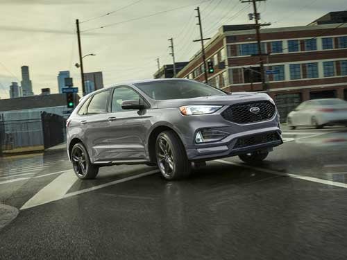 2023 Ford Edge exterior view driving on the road