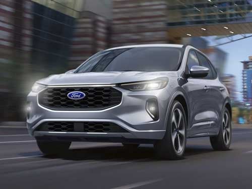 2023 Ford Escape driving on the road