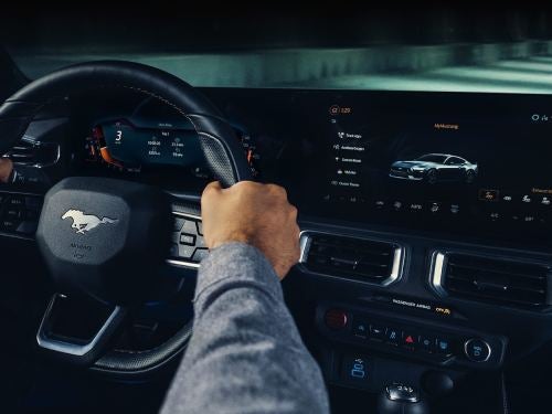 2024 Ford Mustang view of dash