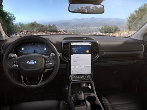2024 Ford Ranger view of dash area
