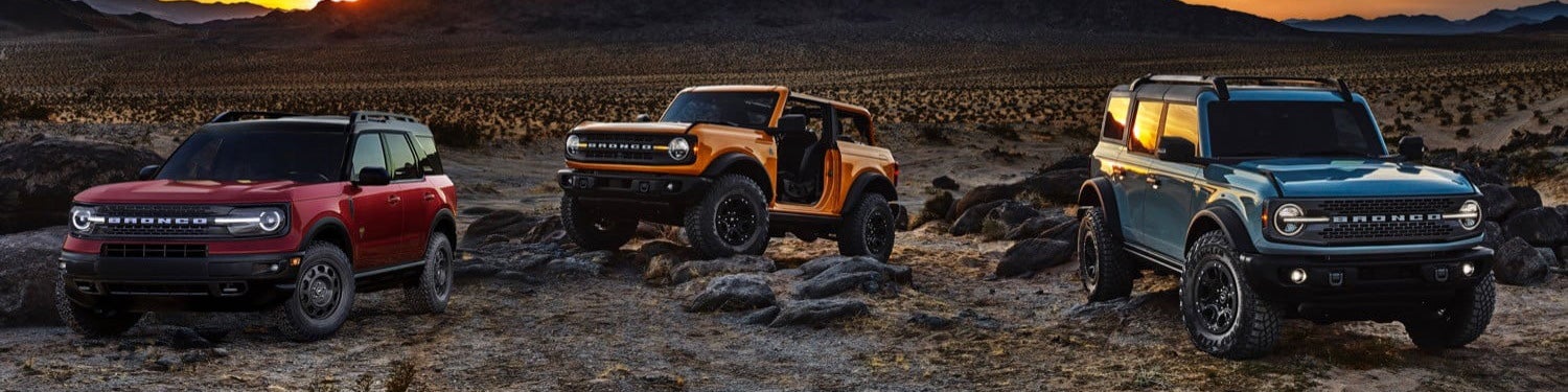 New 2021 Ford Bronco For Sale